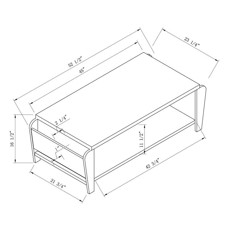 Table basse Dario