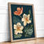 Flowers And Leaves Botanical - Print-462392990-462392991