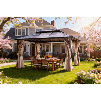 ALL-Aluminum Double-Top Sun Canopy
