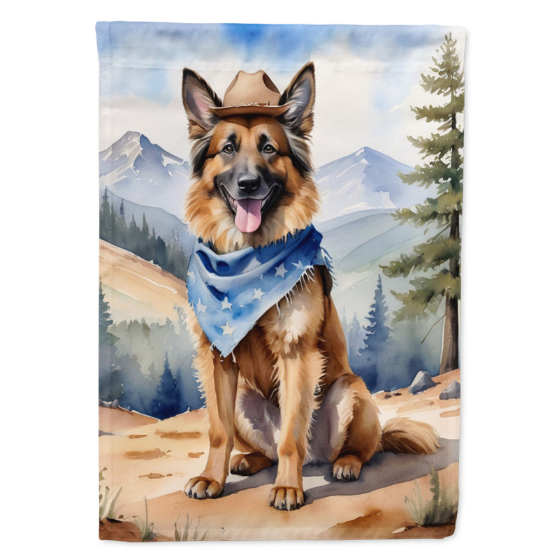 Drapeau Cowboy Welcome House, Berger de Tervueren