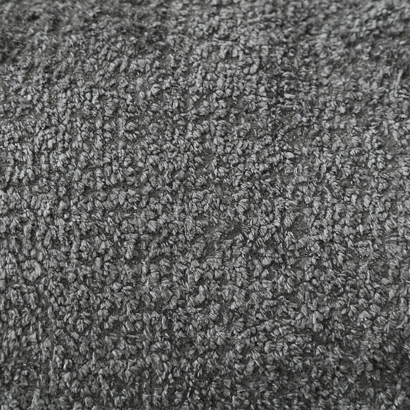Modern Large Chenille Fabric U-Shape Sectional Sofa, Gray