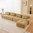 153" L-Shaped Modular Sectional Sofa-875790459
