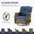 Disanto Outdoor Wicker Swivel Gliding Chair with Cushions-877601168