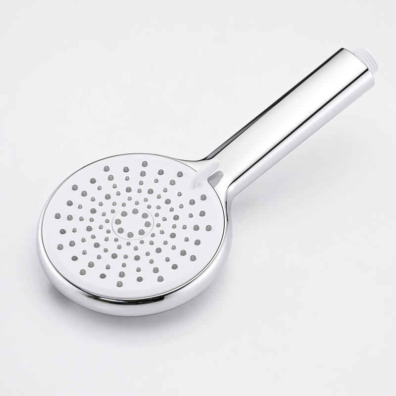 10" Rain Shower Head & Handheld System - Wall Mounted, Metal, Finish, 3 Spray Patterns, Adjustable Height, To Corrosion And Deterioration Dual With Rainfall Mount, Modes, Angle, Scratches