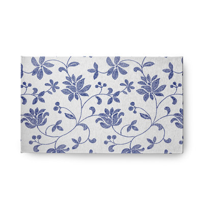 Baptistin Chenille Floral Indoor / Outdoor Rug