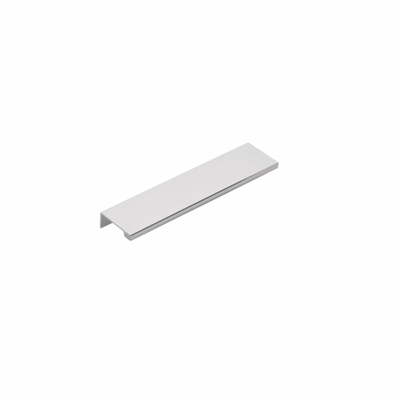 Emtek Edge Cabinet Pull, Polished Chrome, 6" Center To Center
