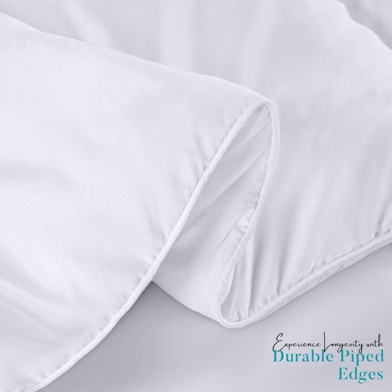 Bedding Comforter Duvet Insert, Quilted Comforter With Corner Tabs, Box Stitched Down Alternative Comforters Queen Size