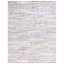 Tapis abstrait gris clair / rouille-1301002401