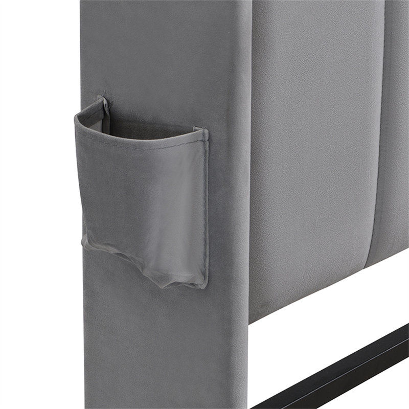 Dajai Upholstered Bed, 96 x 204 cm