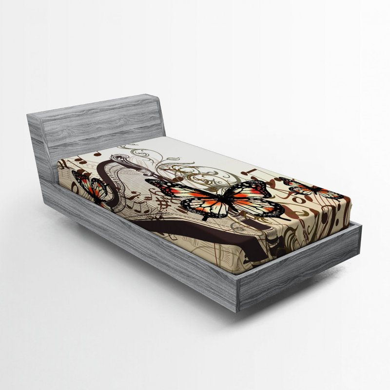 Drap-housse papillons, Drap-housse simple TG
