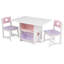 Heart Children's 7 Piece Table and Chair Set