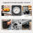 Large 740 Sq.in. Gas Grill With Enameled Body & Built-In Propane Tank