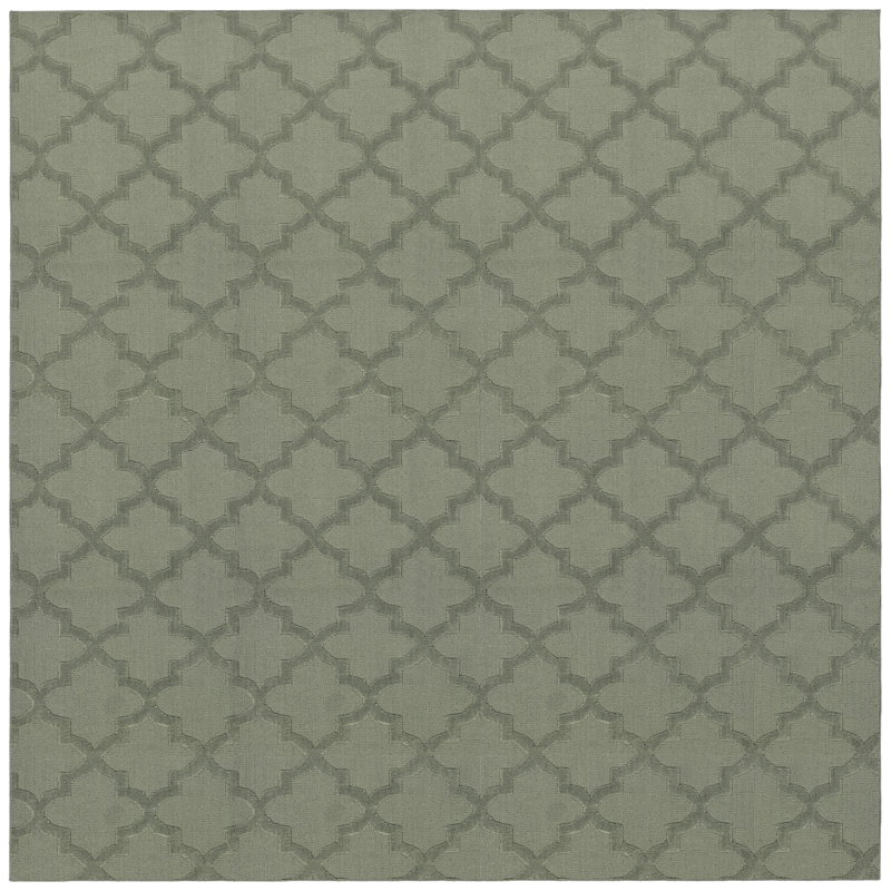 Nasturtium Indoor Rug, Square 12'