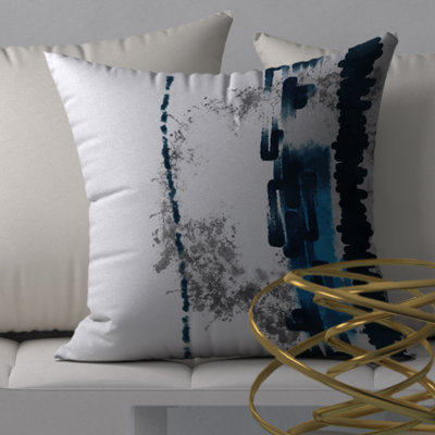 Magnifique housse de coussin carrée ultra/insert