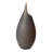 Frosted Vase w/Amber Casing-71272871-71272870