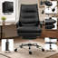 Fauteuil de bureau ergonomique avec repose-pieds massant et inclinable