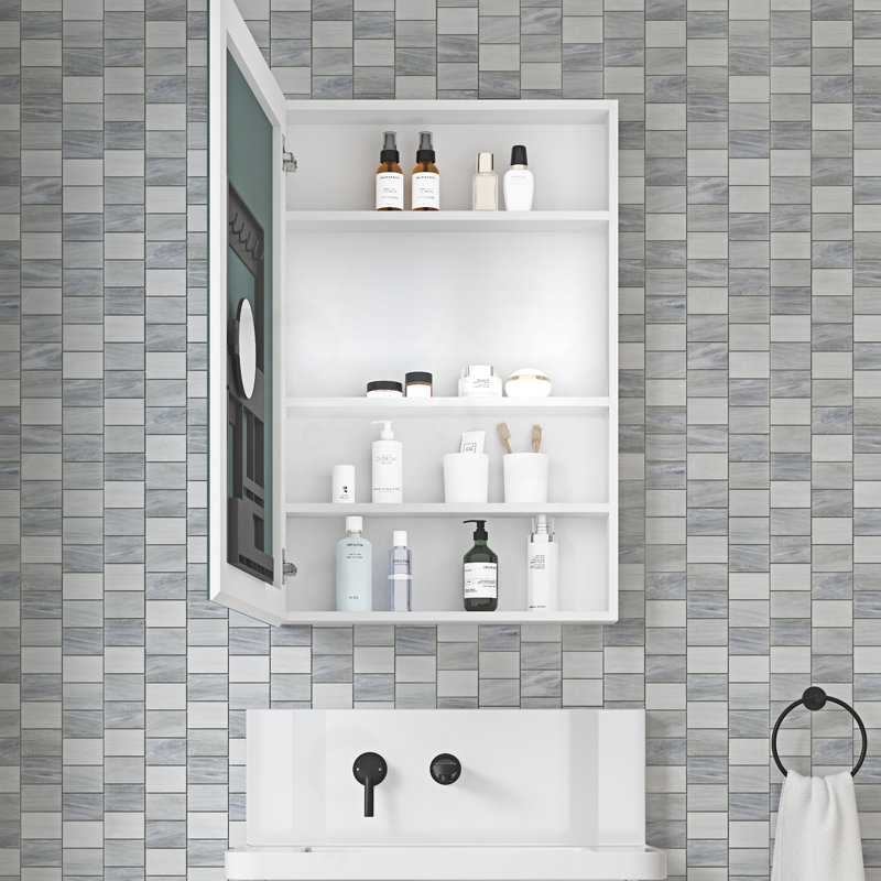 Mirror Medicine Cabinet with left door