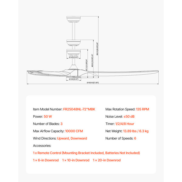 Product Dimensions