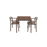 Bliss Dining Table Incl. 2 Armchairs