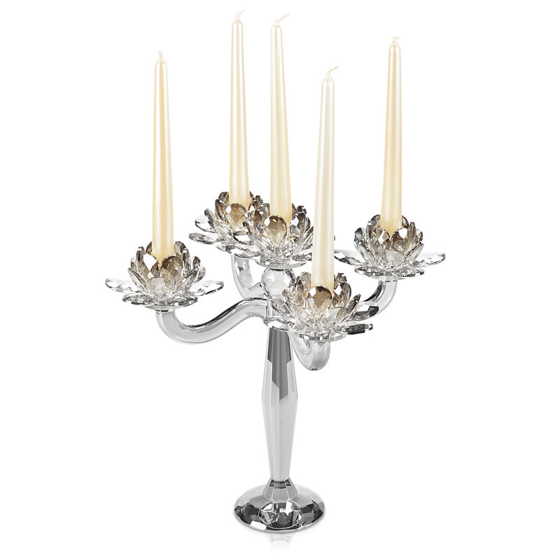 Crystal Tabletop Candelabra