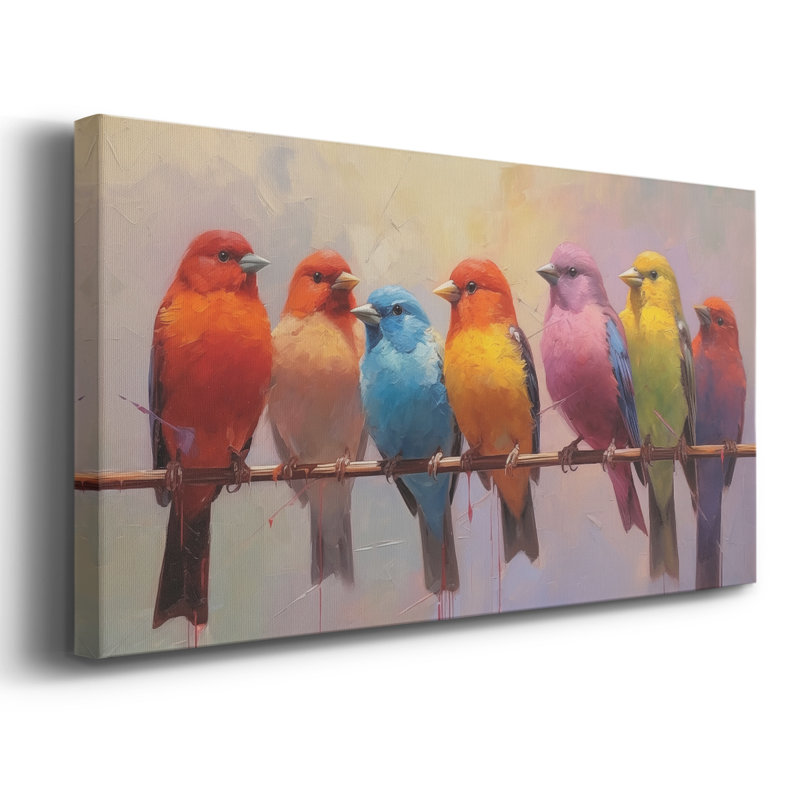 Abstract Series 10 #CXXX-Gallery Wrapped Canvas, 16" H x 32" W