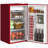 3.2 Cu.Ft Mini Fridge with Freezer, Single Door Compact Refrigerator with Adjustable Thermostat, Shelf and Reversible Door for Bedroom, Dorm, Home Office, Energy Efficient, -112659028