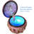 Classical Ballerina Music Box LED Lights Twinkling Resin Carved Collectible Mechanical Ballerine Musical Box With Sankyo 18-Note Ballerina Rotates With Music
