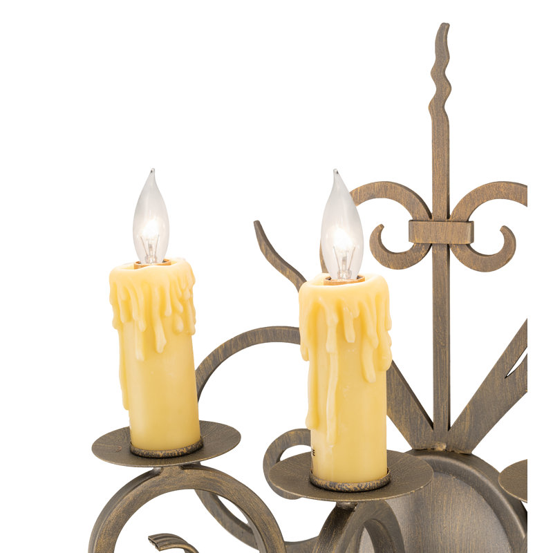 Kenna 3 - Light Candle Wall Light