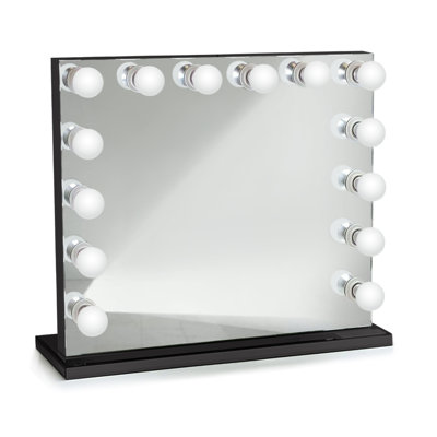 Miroir de maquillage/rasage illuminé Rowena