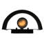 Elements Copper Flush Mounted Sconce
