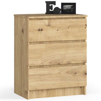 Eron 3 -Drawer Console