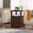 Chaky 2 - Drawer Nightstand with Storage and Built-In Outlets-897106182-934842400
