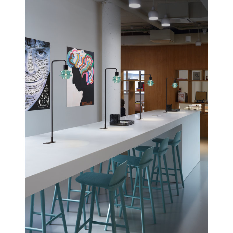 Drop Table Lamp, Green