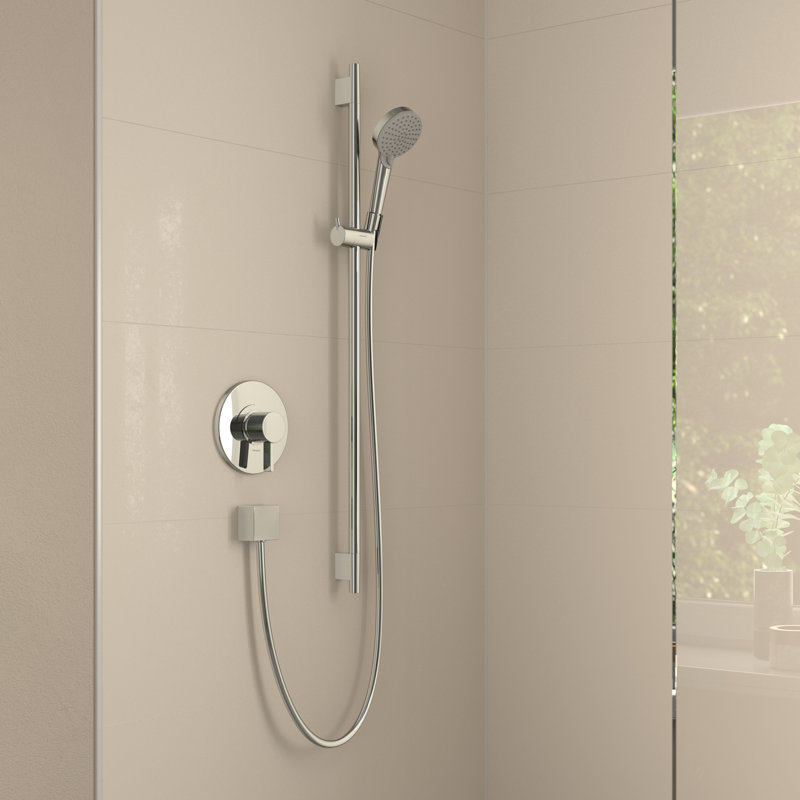 hansgrohe Vernis Blend Wallbar Set 100 Vario-Jet 24", 1.5 GPM, Chrome