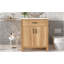 Meuble-lavabo en bois de haute qualité avec plusieurs options de rangement, des fonctions de fermeture en douceur et des composants réglables pour un espace de salle de bain fonctionnel-1553772498