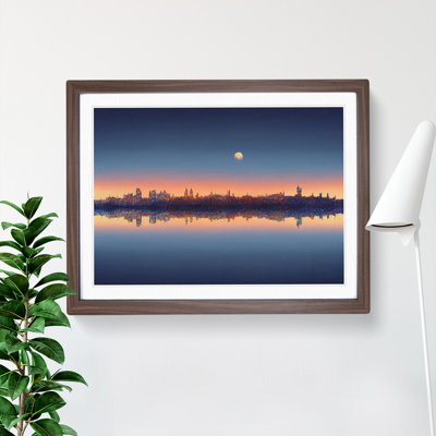 Stimulating Skyscraper Skyline - Framed Print