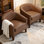 Fauteuil demi-tonneau Edvardas