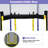 7FT Trampoline For Kids With Safety Enclosure Net-110423462