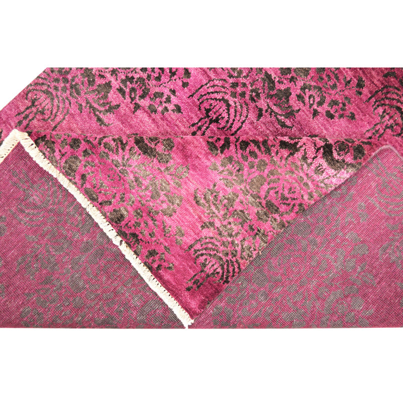 Damask Hand Woven 120cm X 180cm Area Rug