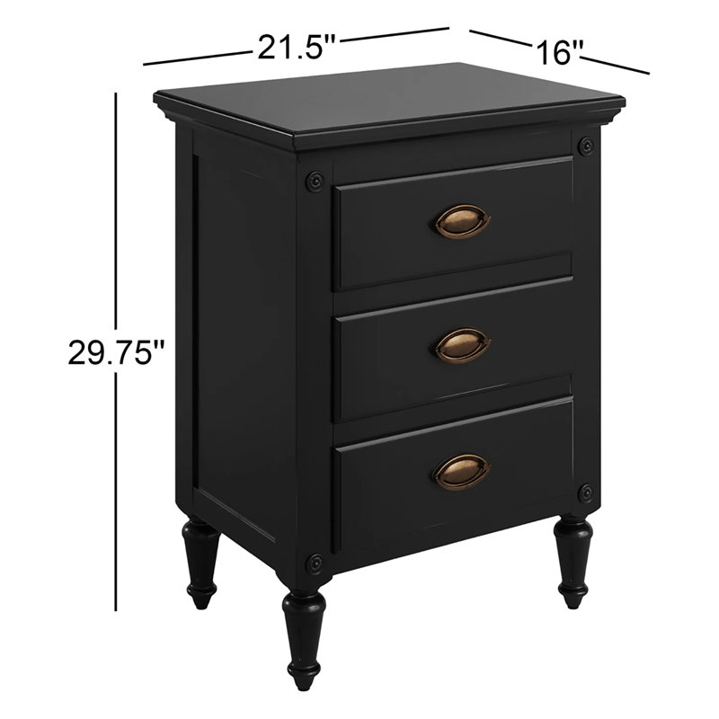 Easterbrook Nightstand, Black