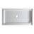 Port 36'' W 48'' D Rectangular Double Shower Base