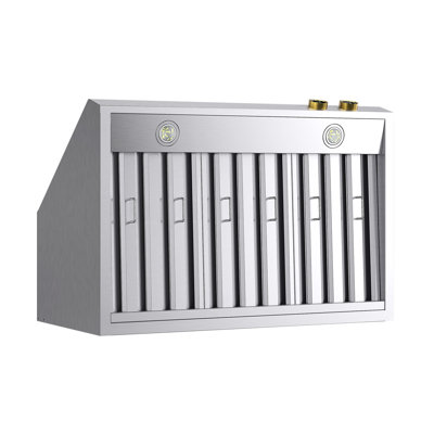 KUCHT Pro Style 36 in. 900 CFM Under Cabinet Range Hood, Stainless Steel, Digital Controls