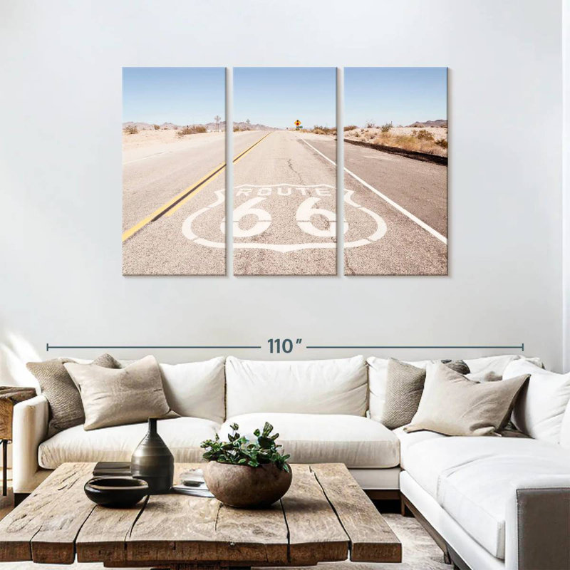 Mehar American West Route 66, H 48 po x l 74 po