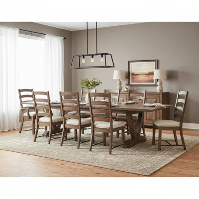 Yellowstone Folding Leaf Extension Dining Set