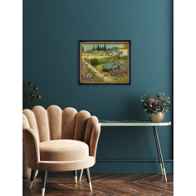Vincent Van Gogh's Garden at Arles, Classic Art Reproduction, Giclee Print on Acid-Free Cotton Canvas