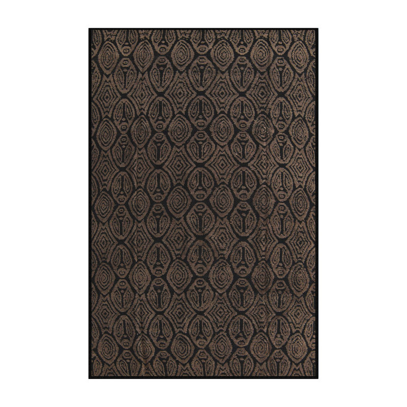 Abstract Indoor Rug, Rectangle 7' x 10'