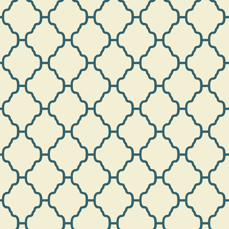 Orlinda Elegant Vector by Kannaa - Wrapped Canvas Print, 122cm H x 122cm W x 3.8cm D
