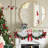 Round Metal Frame Wall Mirror-105492940-106200291