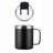 12oz Stainless Steel Insulated Coffee Mug with Handle-100253604