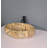QieRao 16'' Marble Ceramic Oval Bathroom Sink